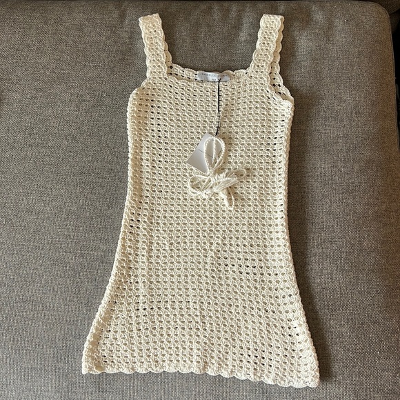 Isabelle Quinn Cali Mini Crochet Dress - Picture 3 of 8